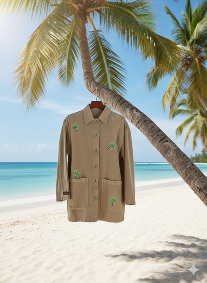 Camisa Sobrecamisa Palmeras