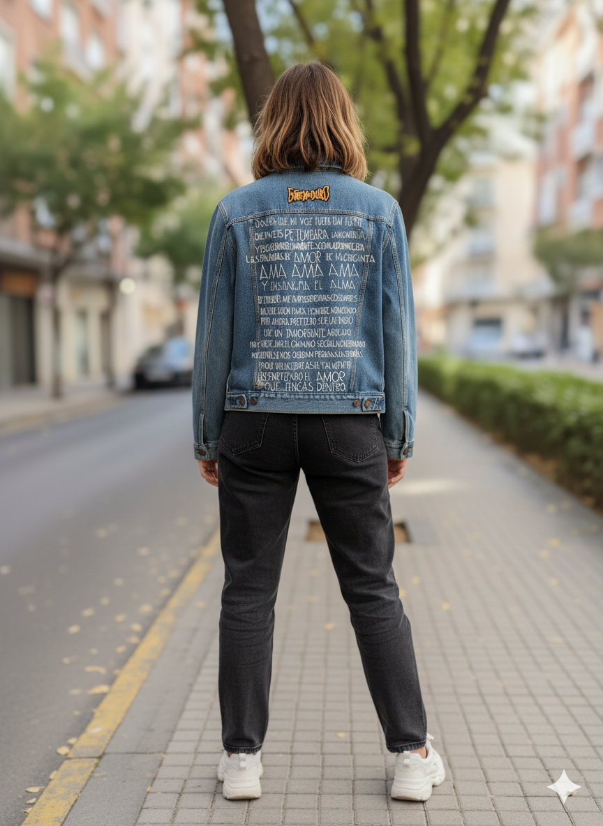 Chaqueta Vaquera "Ama, ama, ama"