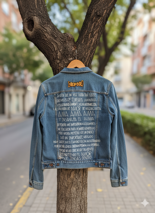 Chaqueta Vaquera "Ama, ama, ama"