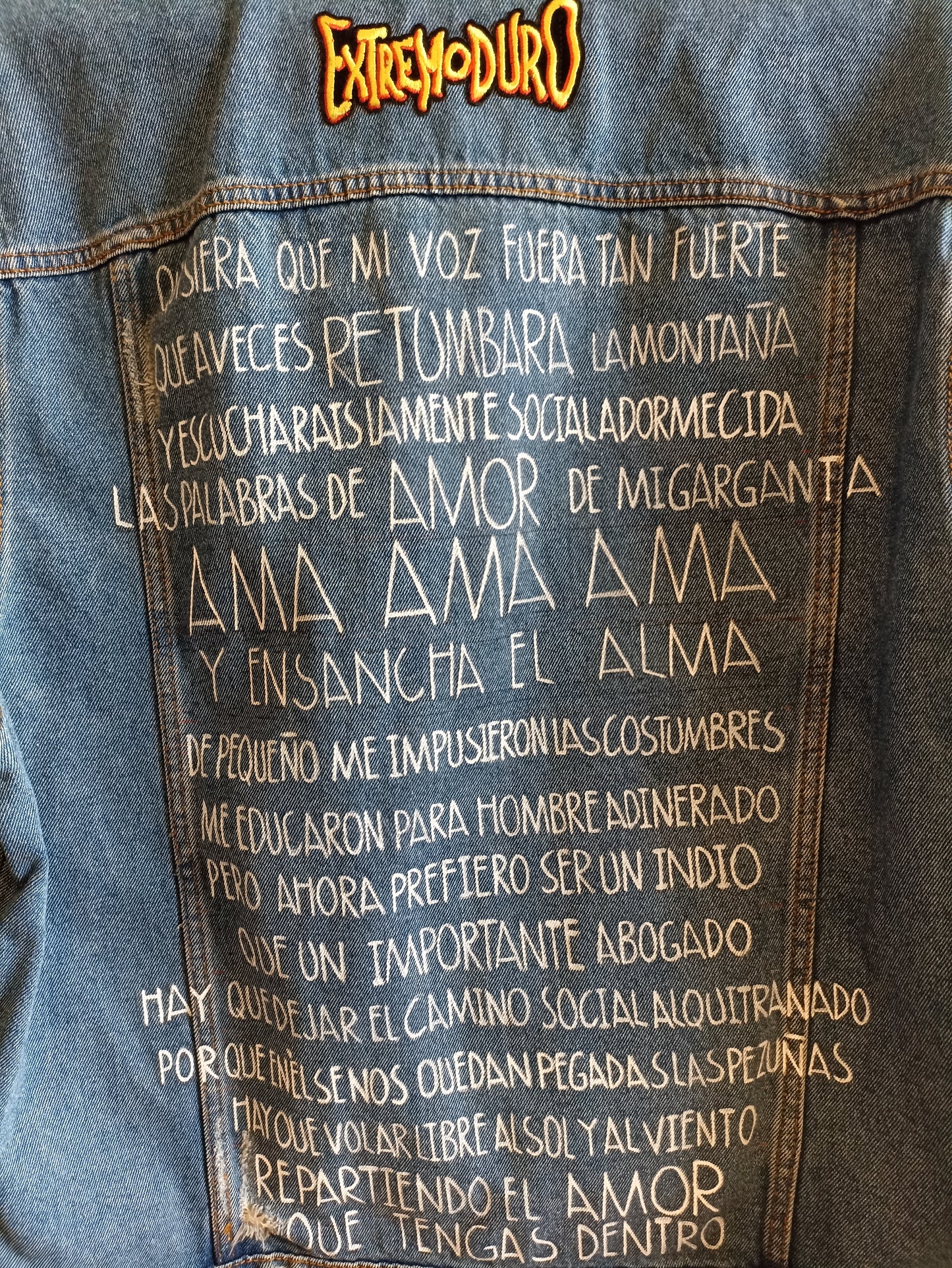 Chaqueta Vaquera "Ama, ama, ama"